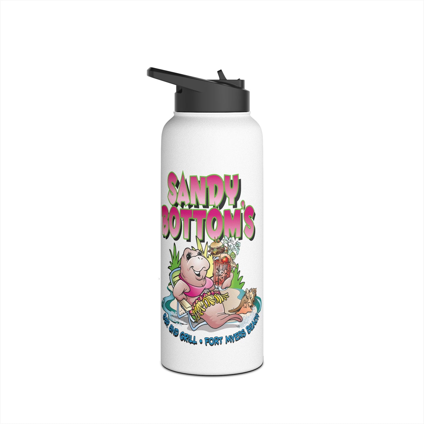Stainless Steel Water Bottle, Standard Lid