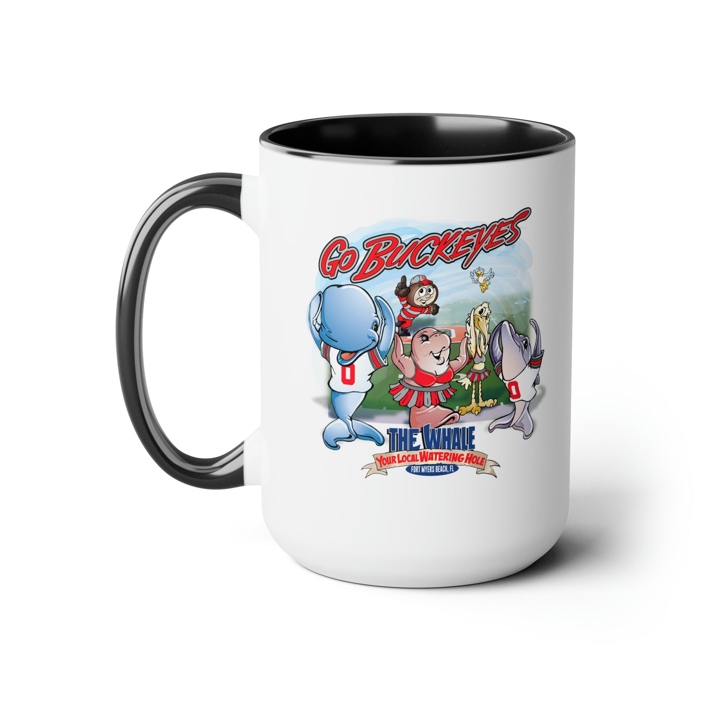 Whale Coffee Mug 15oz
