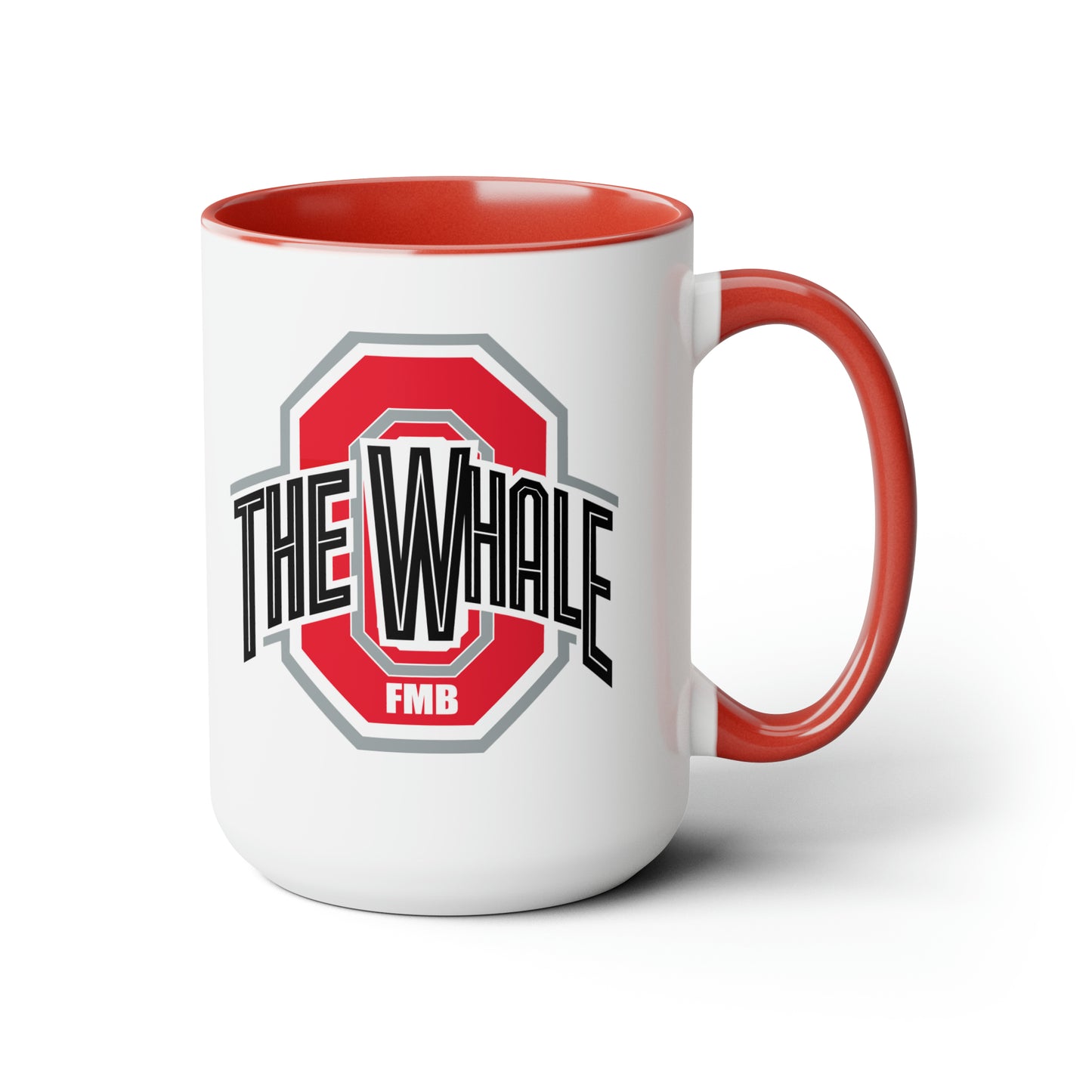 Two-Tone Coffee Mugs, 15oz