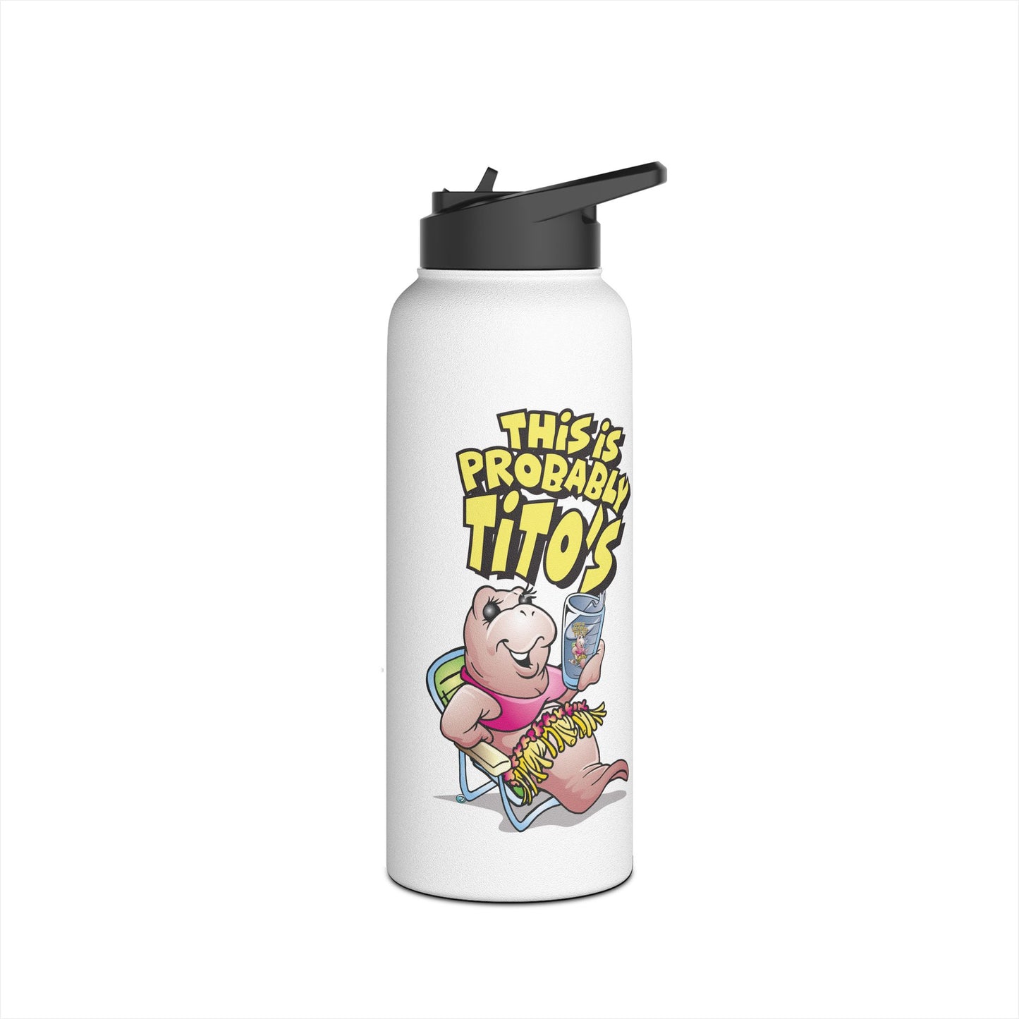 Stainless Steel Water Bottle, Standard Lid