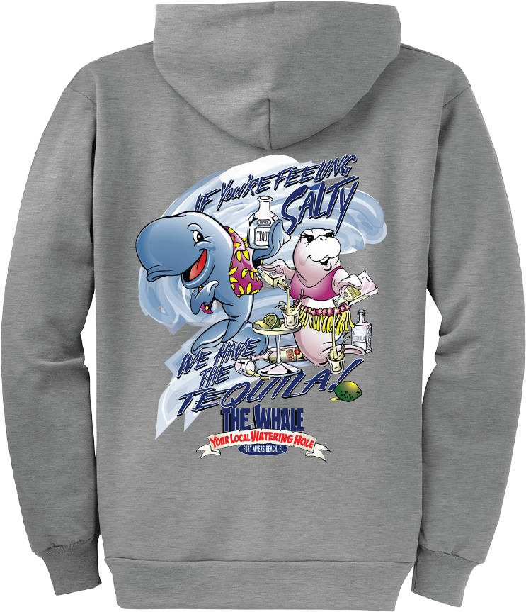 Feeling Salty full zip hoodie