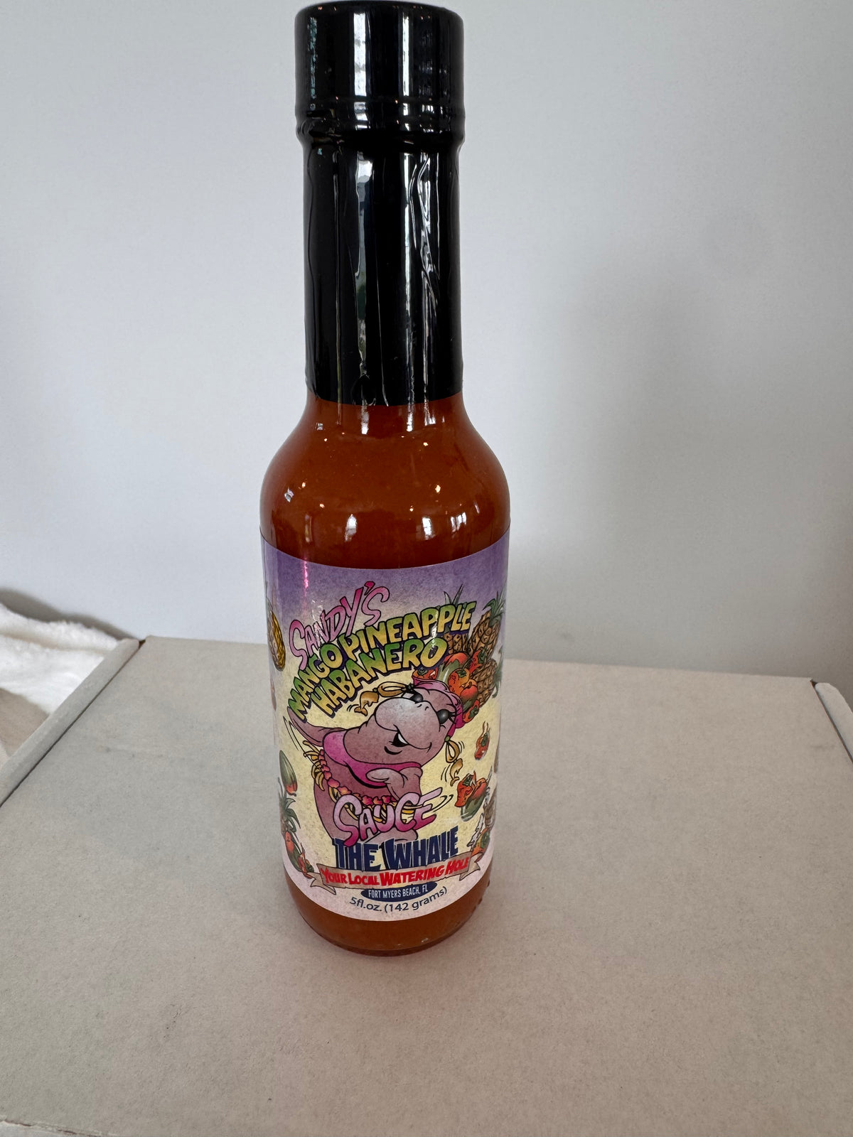 Sandy’s Mango Pineapple Habanero Sauce – 5 oz.