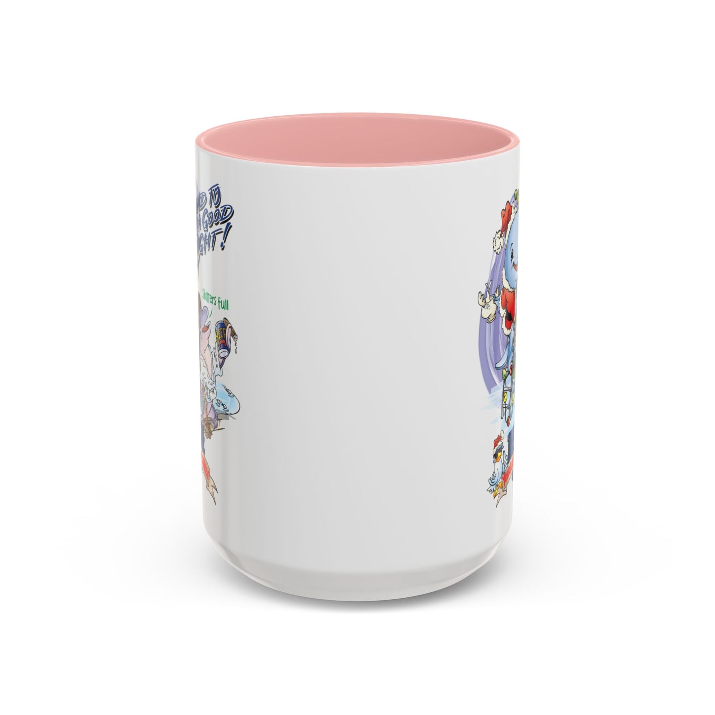 Holiday Whale Coffee Mug — "Have a Good Night!" Festive Nautical Christmas Mug (11/15oz)