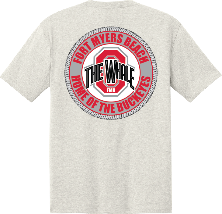 The Whale Home of the Buckeyes Circle Unisex T-Shirt