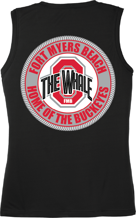 Block O Sport-Tek Ladies PosiCharge Competitor V-Neck Sleeveless Tee