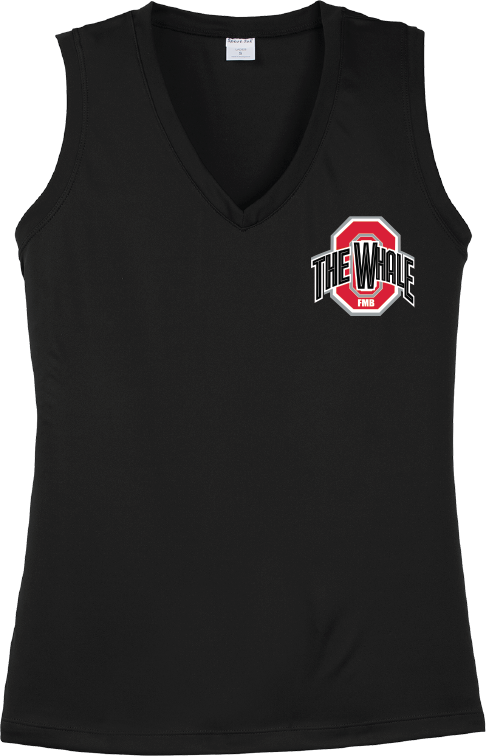 Block O Sport-Tek Ladies PosiCharge Competitor V-Neck Sleeveless Tee