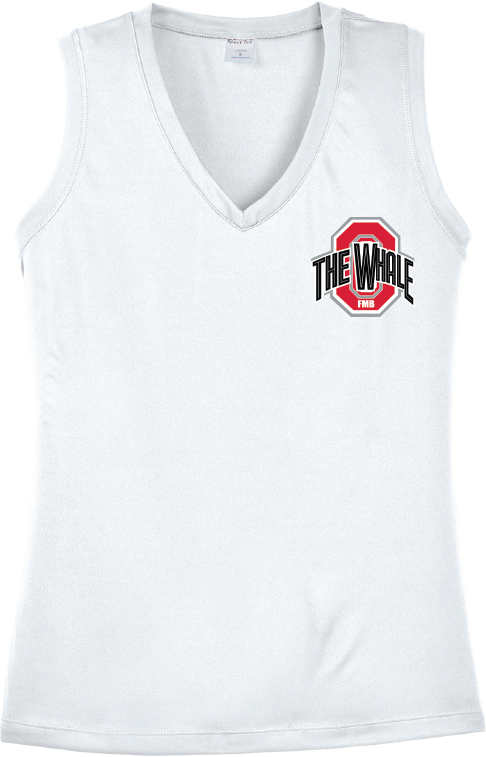 Block O Sport-Tek Ladies PosiCharge Competitor V-Neck Sleeveless Tee