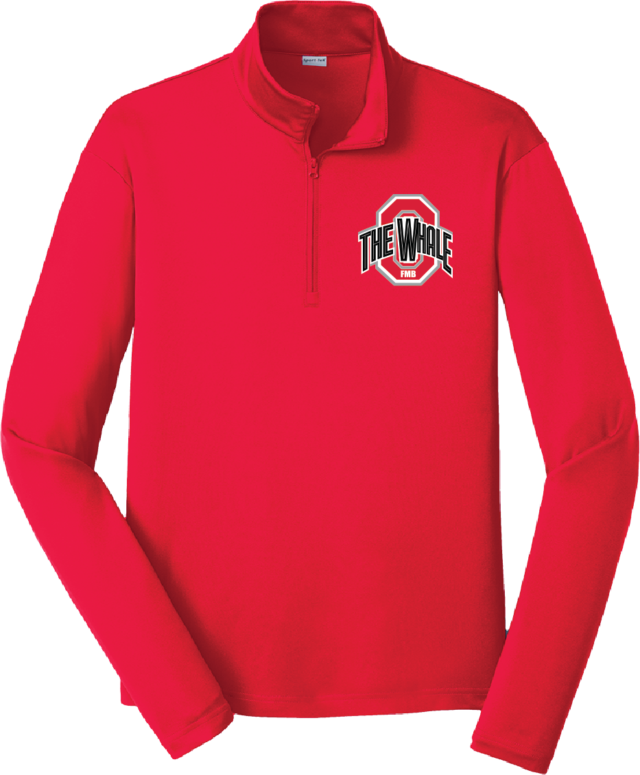 ミルク Block O 1/4 Zip Unisex Pullover – The Whale FMB