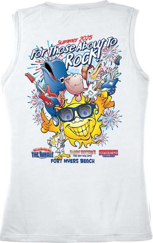 Summer of Rock Ladies 4th of July Tank