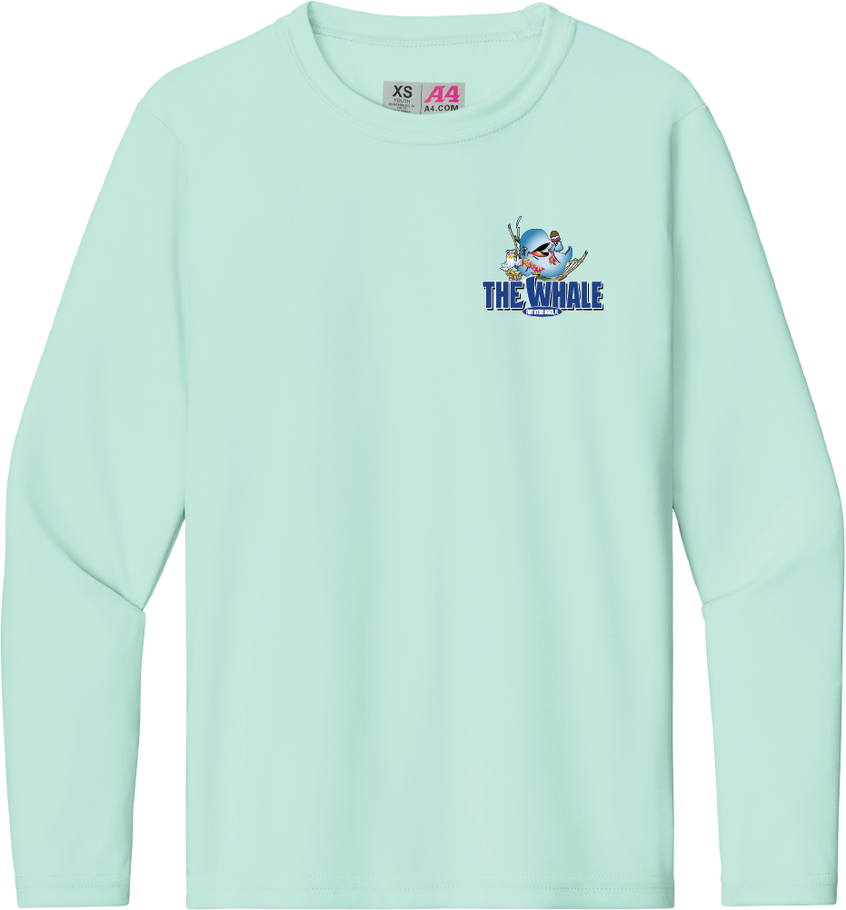 Youth Sandcastles Cooling Long Sleeve Tee