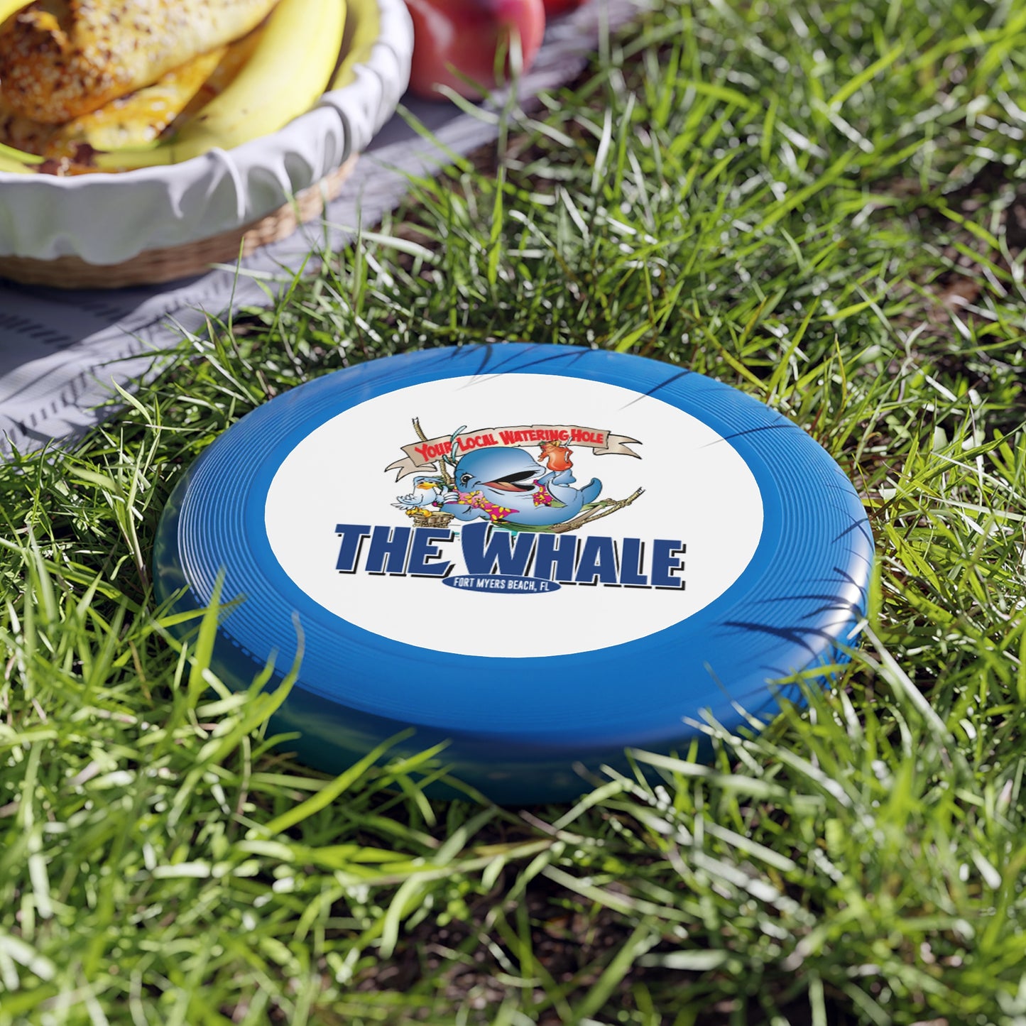 Outdoor Fun Frisbee with Whale Design, Perfect for Picnics, Beach Days, Family Gatherings, and Parties