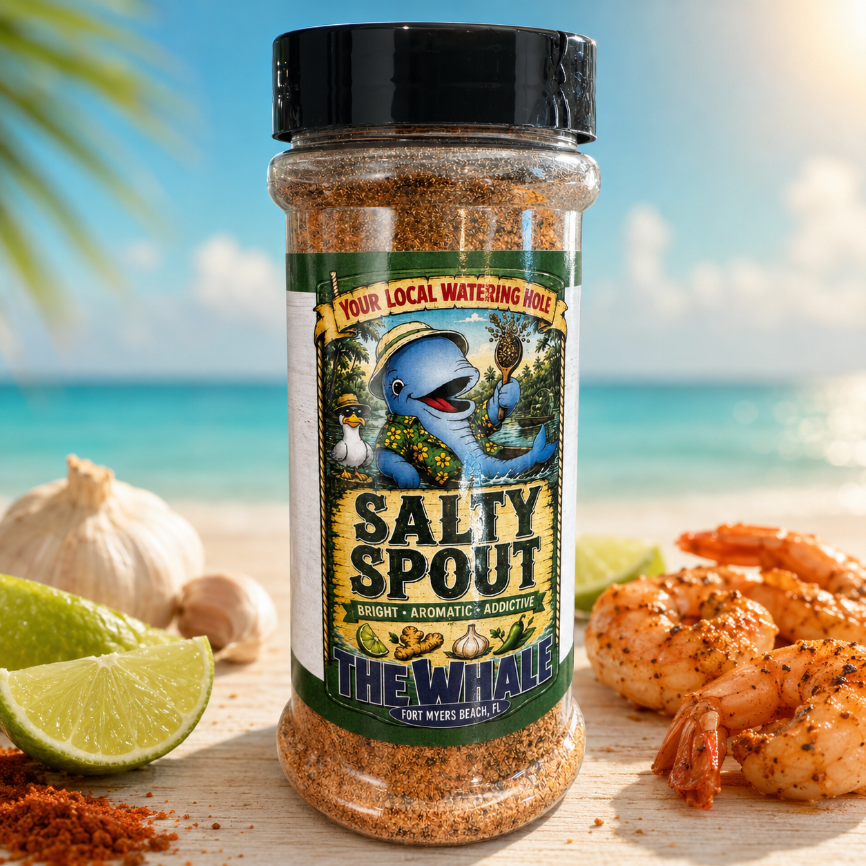 Salty Spout Coastal Seafood Seasoning – 5 oz.
