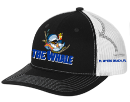 The Whale Logo Snapback Pony Tail Trucker Cap